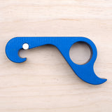 Blue GrabOpener.  Imprintable with your logo and perfect as a promotional gift.